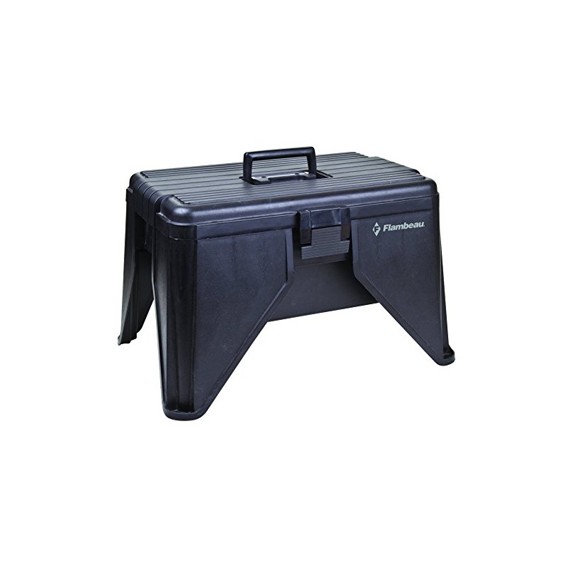 Flambeau 6597FH Stand 'N Store Step Stool with Storage, Lift-Out