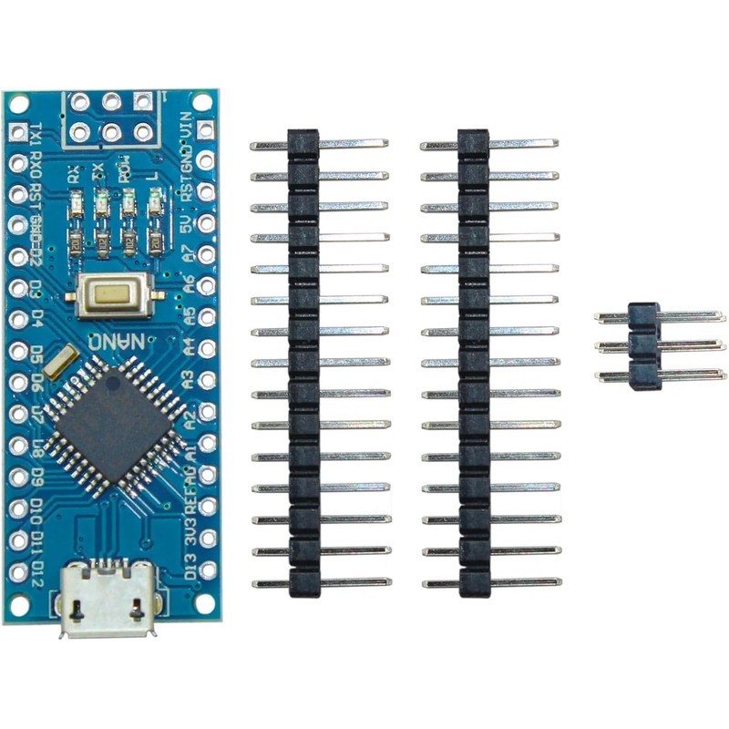 A-DIGISHUO 2Pcs Nano V3.0 ATmega328P CH340G | 5V 16M Micro