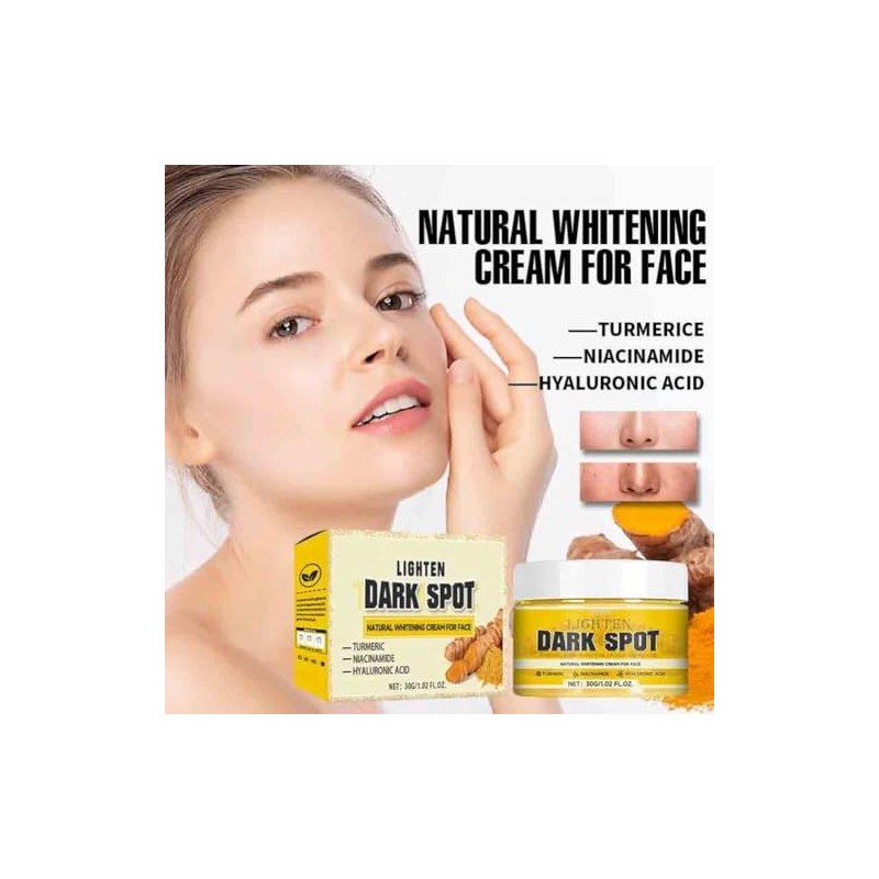 3PCS Turmeric Firming Moisturizer Cream -Hydrating Tightening, Soothes Smoothes Skin