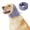 JOHNBOLIN Dog Thunder Ear Muffs,Dog Calming Hoodie No Flap Ear