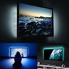 abtong Battery Powered Led Strip Lights RGB with Mini Controller