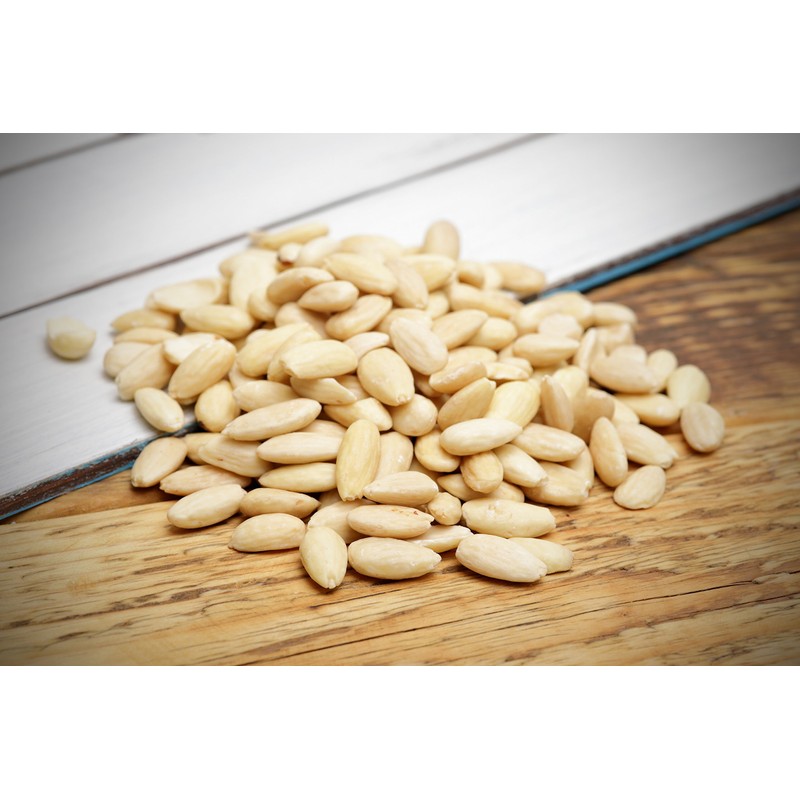 Blanched Almonds - Gluten-Free, Keto & Vegan-Friendly Raw Blanched Almonds