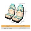 Talayituse Beach Turtle Starfish Heart Print Car Seat Covers Full