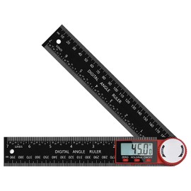 Digital Angle Finder Ruler Protractor, Stainless Steel Digital Angle Finder Tool, 360° Inclinometer Goniometer, Tools & Home Improvement with LCD Display, for Woodworking Construction Repairing