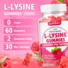 softbear L-Lysine Gummies for Adults & Kids, L Lysine 1000mg