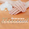 Mikinona Nail Display Stand Holder Set for Nail Training Metal