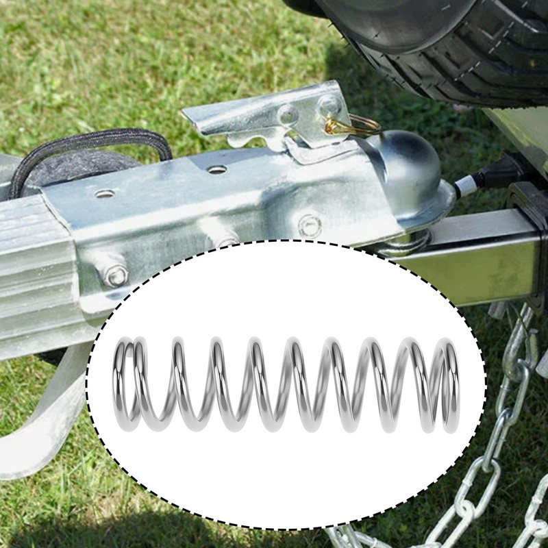 YINETTECH Ball Clamp Handle Spring 60x17x2.2mm Compatible with Bradley Hitch