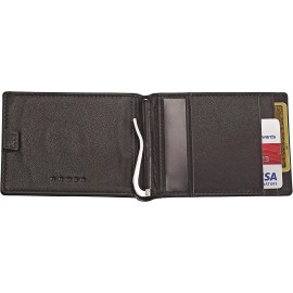 Cross Click Ballpoint Pen & Leather Wallet Gift Set, Fathers Day Gift