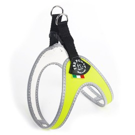 TRE PONTI Easy Fit Fix Neon Dog Harness, Size 3, Yellow