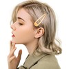 Gingbiss 50Pcs Metal Snap Hair Clips for Women, 2 Inch