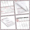 party greeting 150 Sheets Contract Bridge Score Pad and Tallies