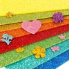10PCS Glitter Foam Sheets Green,A4 EVA Foam Sheets,Craft Foam Sheets,Glitter