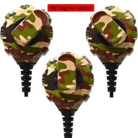 HYS Walkie Talkie Shoulder Speaker Mic Compatible with Motorola T200 T400 T600 and T800 T8500 9500 Em1000 Series Talkabout Radio, Walkie Talkie Remote Speaker Microphone