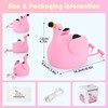 YISUN Flamingo Night Light for Kids, Soft Silicone Nursery Night