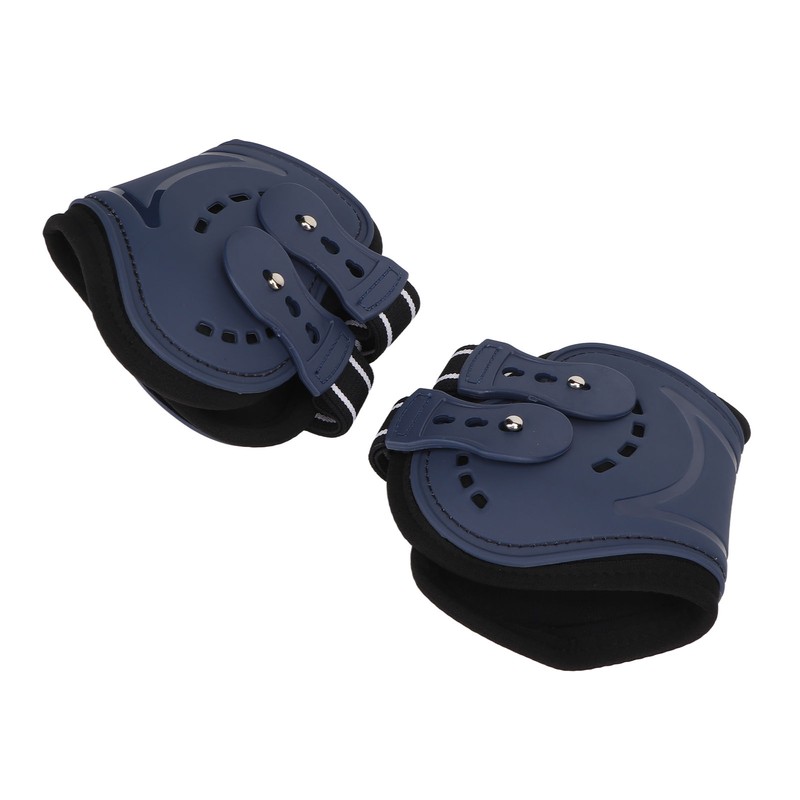 Horse Hind Leg Boots Breathable Adjustable Impact Absorbing Prevent Slip