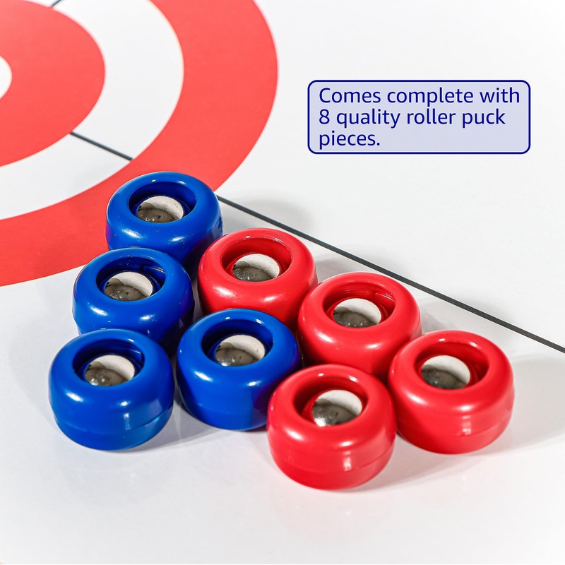 Trademark Innovations Table Top Games Shuffle Board Game Table Portable