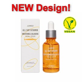JUMISO All Day Vitamin Serum, Brightening & Balancing Facial Serum 30ml, 1.01 fl