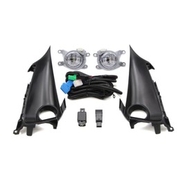 Dreamseek LED Fog Lamp Assembly & Fog light Bezel for Toyota Corolla Hatchback 2019-2022 Front Bumper Light Cover Replacement w/Wiring Switch