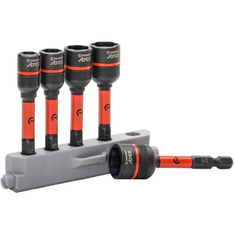 Crescent® Bolt Biter™ Impact Nut Extractor & Driver Bit Set