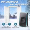 Wireless Doorbell Plug in Door Chimes & Bells 1200 feet