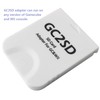 Hyamass GC2SD Storage Save Gamecube Memory Card Adapter Micro SD