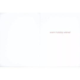 black cat in Christmas sweater Christmas Card #97- 1 card + 1 blank envelope