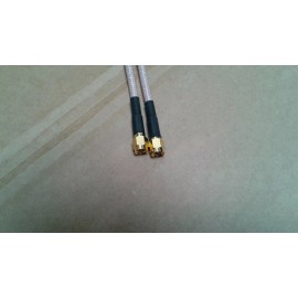 Therax    SMA male TO  SMA male   RG-400,   coax cable    50 ohm       12"    (1 foot)