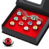 Anillos Akatsuki, Anillos Naruto, Juego de 10 Anillos de Naruto