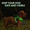 PceoTllar Light Up Dog Harness, LED No Pull Reflective Dog