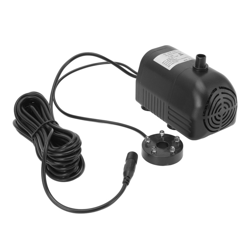 Solar Water Pump ABS Submersible Decorative Fountain Brushless Pump with