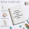 WFSM Motivational Notebook - Funny Quote You Did not Wake