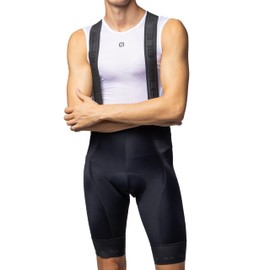 Alé Cycling Men's PR.E Strada 2.0 Bib Shorts, Black, L