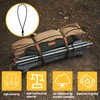 wonkeken 15-Piece Bungee Cords with Hooks - 25cm/9.8in Multi-Purpose Rubber