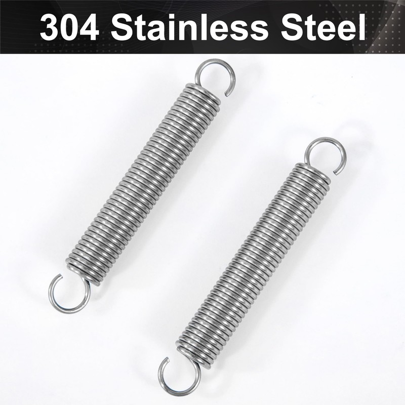 GUNGY Tension Springs with Hooks Stainless Steel Tension Spring 80