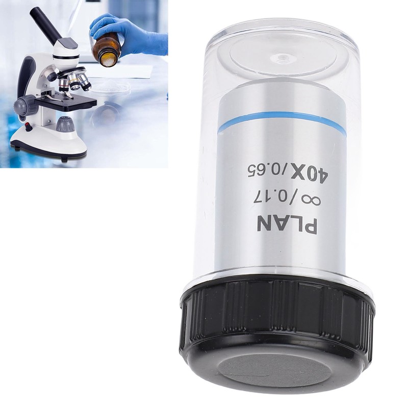 Infinity Objective Lens 40X Wide Viewing High Transmittance 195 Microscope