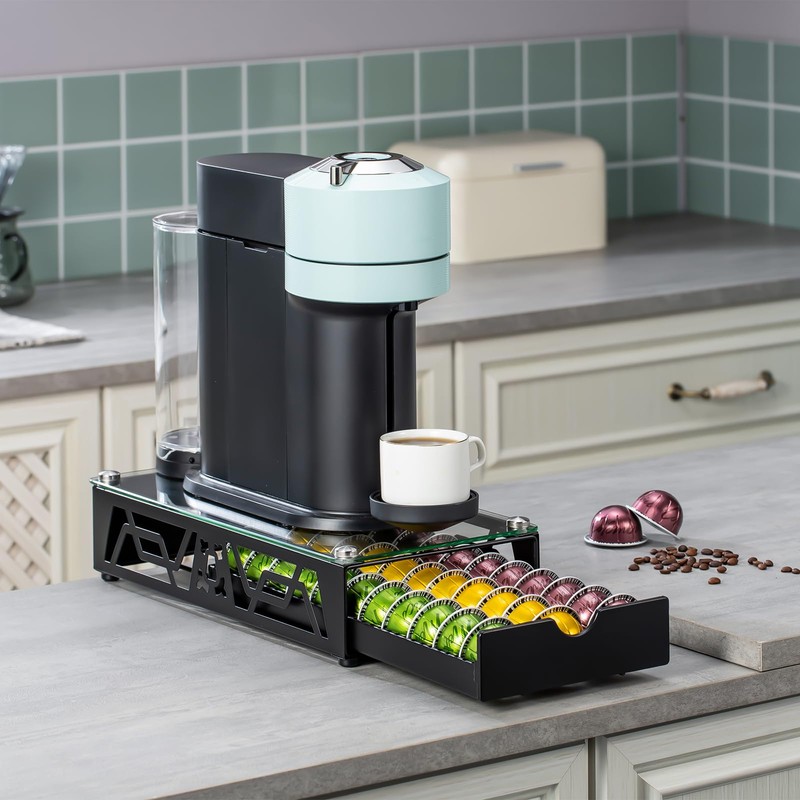 Rice rat Nespresso Pod Holder Pod Drawer Cabinet Pod Storage