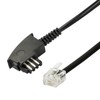 ecabo 10097 10m Telephone Cable for Imported Phone - Euro