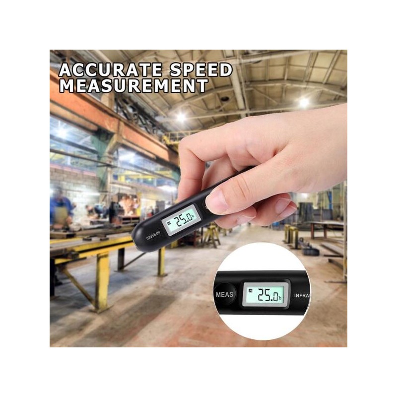 비접촉식 미니 디지털 LCD 휴대용 온도 Non-Contact Mini Digital LCD
