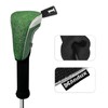 Andux 4pcs/Set Nylon Golf Wood Club Head Covers 460cc Driver