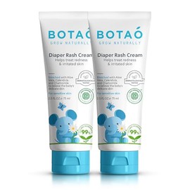BOTAO Baby's Natural Diaper Cream | Organic Diaper Cream EWG Verified | Naturally Soothes Baby Rashes | Baby zinc Ointment Natural | For Sensitive Ski