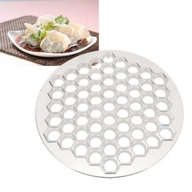 Russian Ravioli Maker, 61 Holes Russian Dumpling Maker Aluminum Alloy Dishwasher Pelmeni Making Tool for Home Restaurant Kitchen Supplies