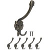 Fuxxer® Classic Coat Hooks Double Hooks Hat Hooks Clothes Hooks