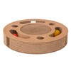 Petsona Scratching Board for Cats, Natural Cat Scratcher, Playground, Scratching