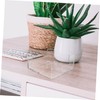 LABRIMP Clear Acrylic Napkin Holder Modern Desktop Tissue Dispenser for