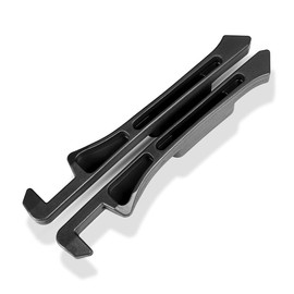 Car Seat Gap Filler 2Pack, Inserts Between Seats Console with Organizer Storage Upgraded Phone Holder Car Side Seat Gap Fillers Cars Front Seats Fill Plug Car Essentials for Vehicle SUV Truck (Black)