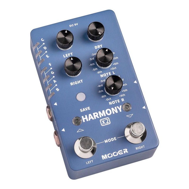 Mooer Mooer HARMONY X2 Harmonizer Guitar Effector