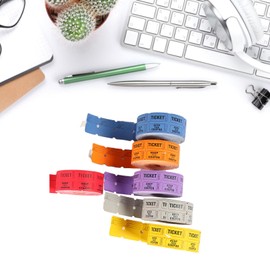 MEELYHOME 1 Roll 1000 Pieces Numbered Raffle Tickets Single Ticket Roll for Party Event, Prize Reward, Fundraiser, Carnival