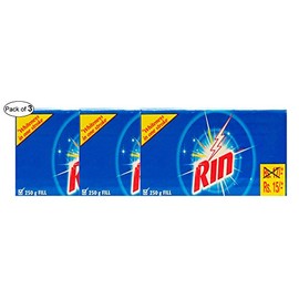 Rin Detergent Bar (250g Approx.) (Pack of 3)