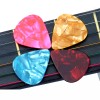 Microseven 100pcs Custom Acoustic Electric Guitar Celluloid Pick Plectrums 0.71mm