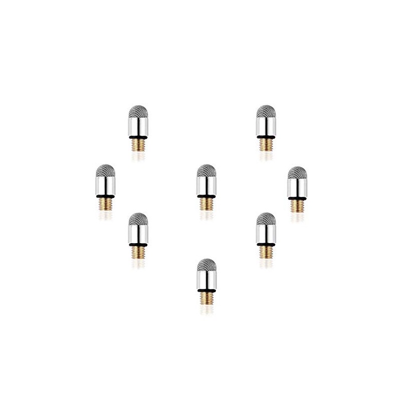 StylusHome Replacement Fiber Tips 8 Pcs for StylusHome Disc Universal